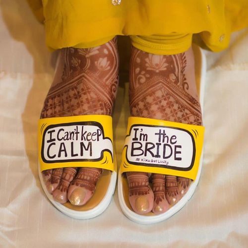 I Cant Keep Calm- I'M The Bride(Yellow)