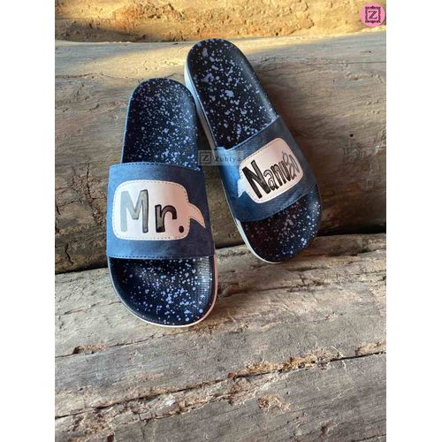 Mr. Xxx Denim Slides