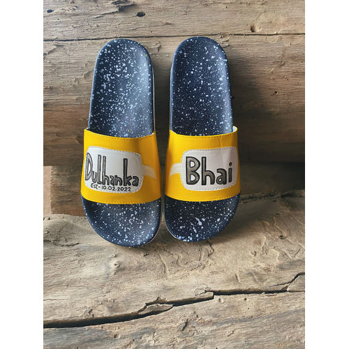 Dulhan Ka Bhai(Yellow-Black Sole) Slides