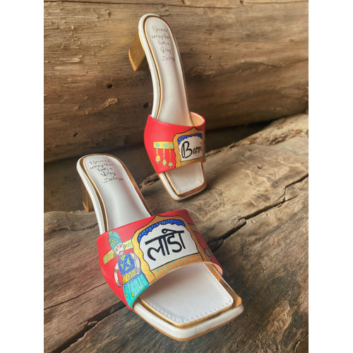 Red Doli 2 Inch Kitten Heel