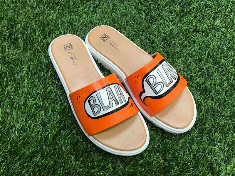 Blah Blah Orange Custom