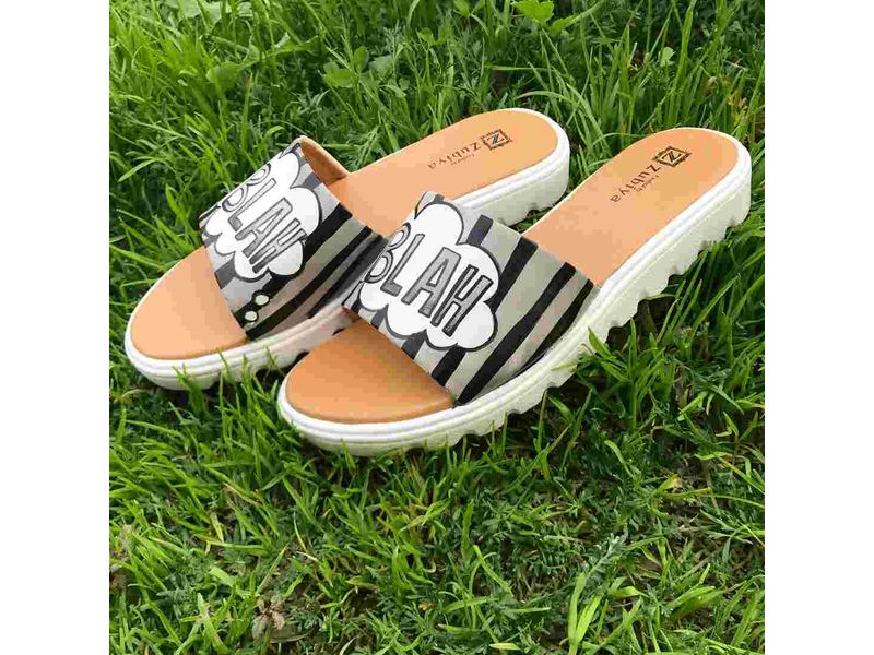 Blah Blah Monochrome Slides