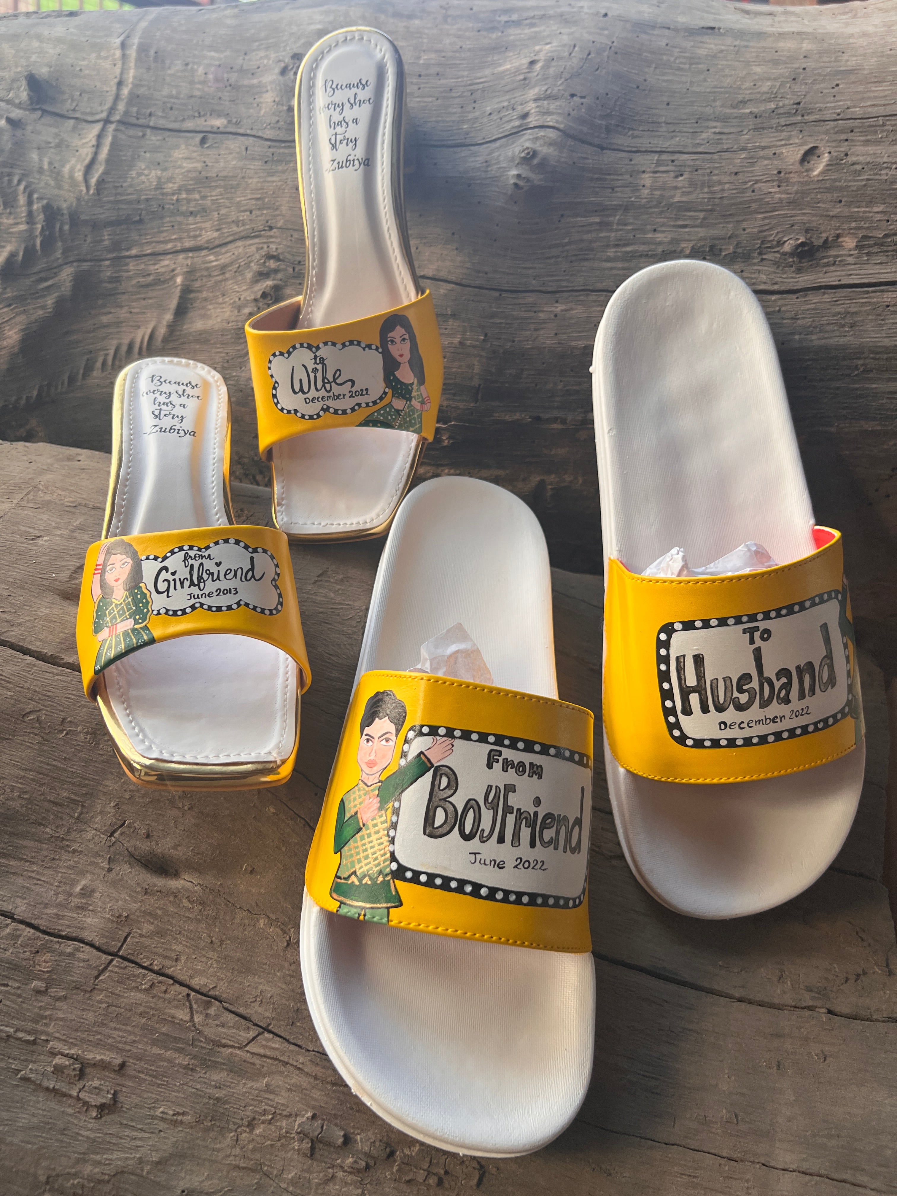 yellow dancing couple combo sliders