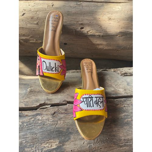 Intricate Artwork Heels 2 Inches