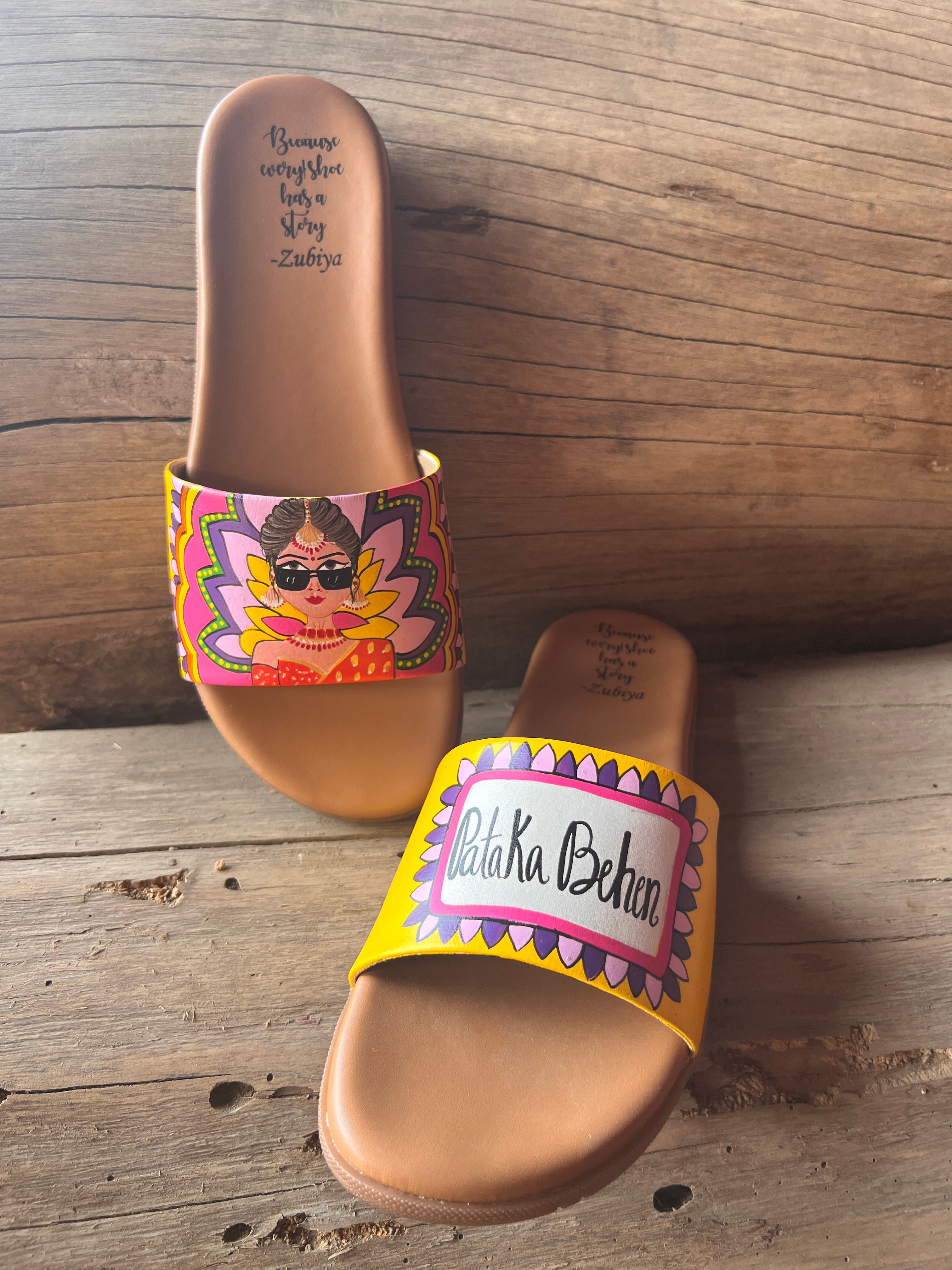 vibrant quirky girl slides