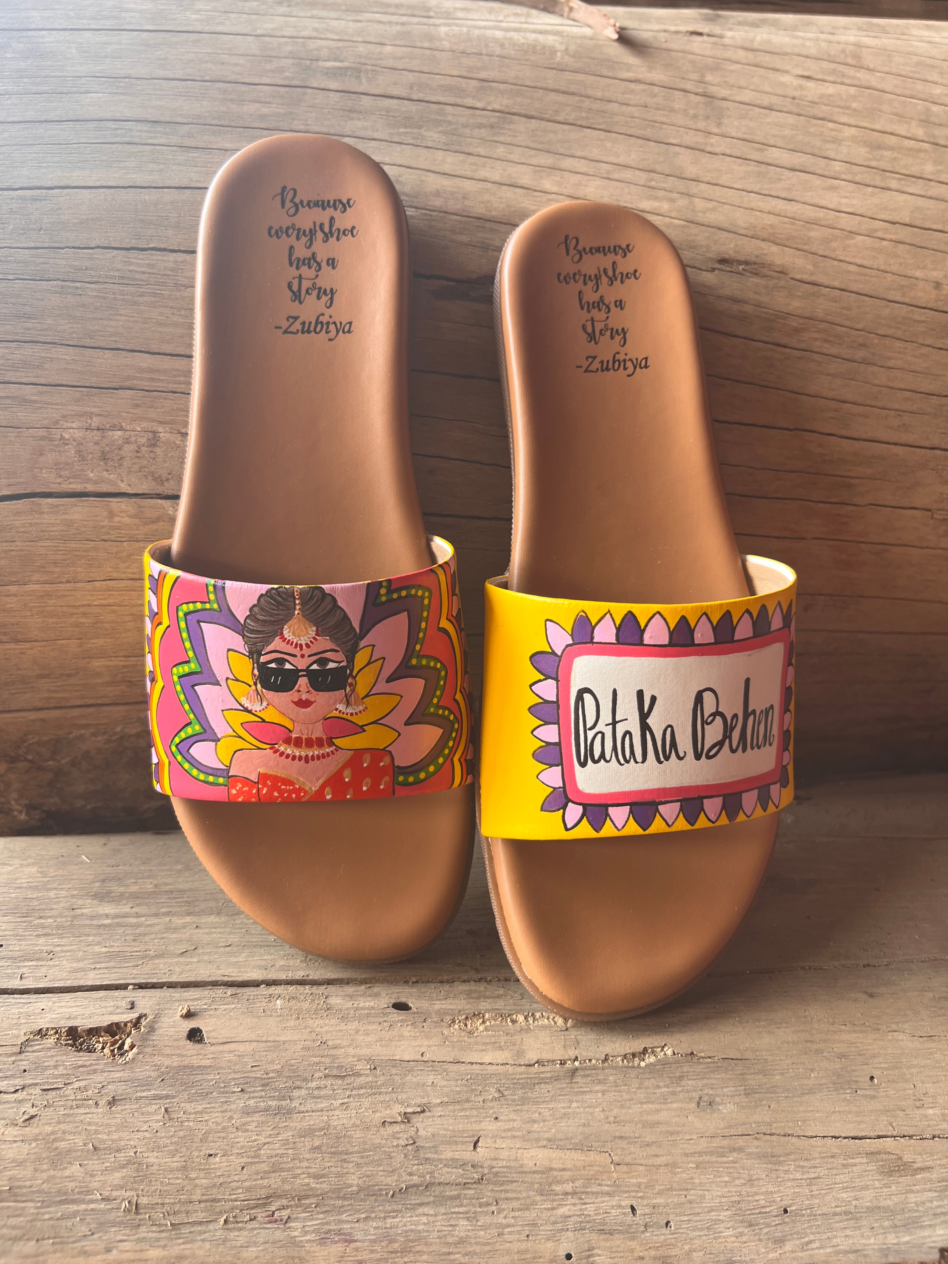 vibrant quirky girl slides