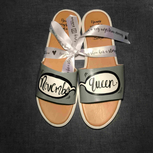 November Queen Grey Slides