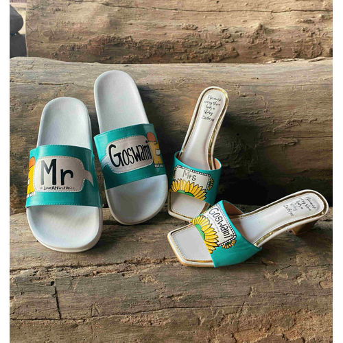 Aqua Blue Couple Combo