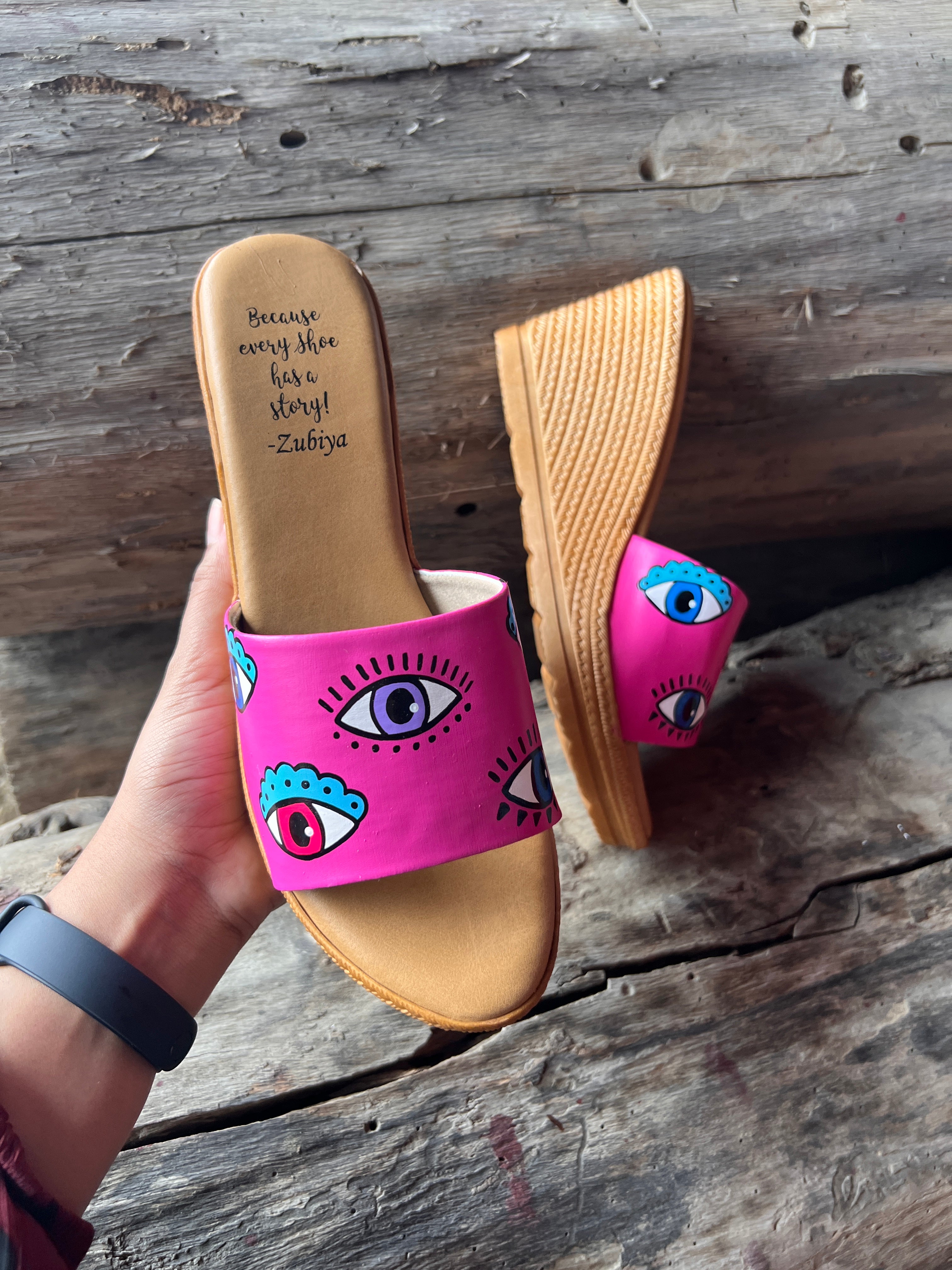 Evil Eye Wedges