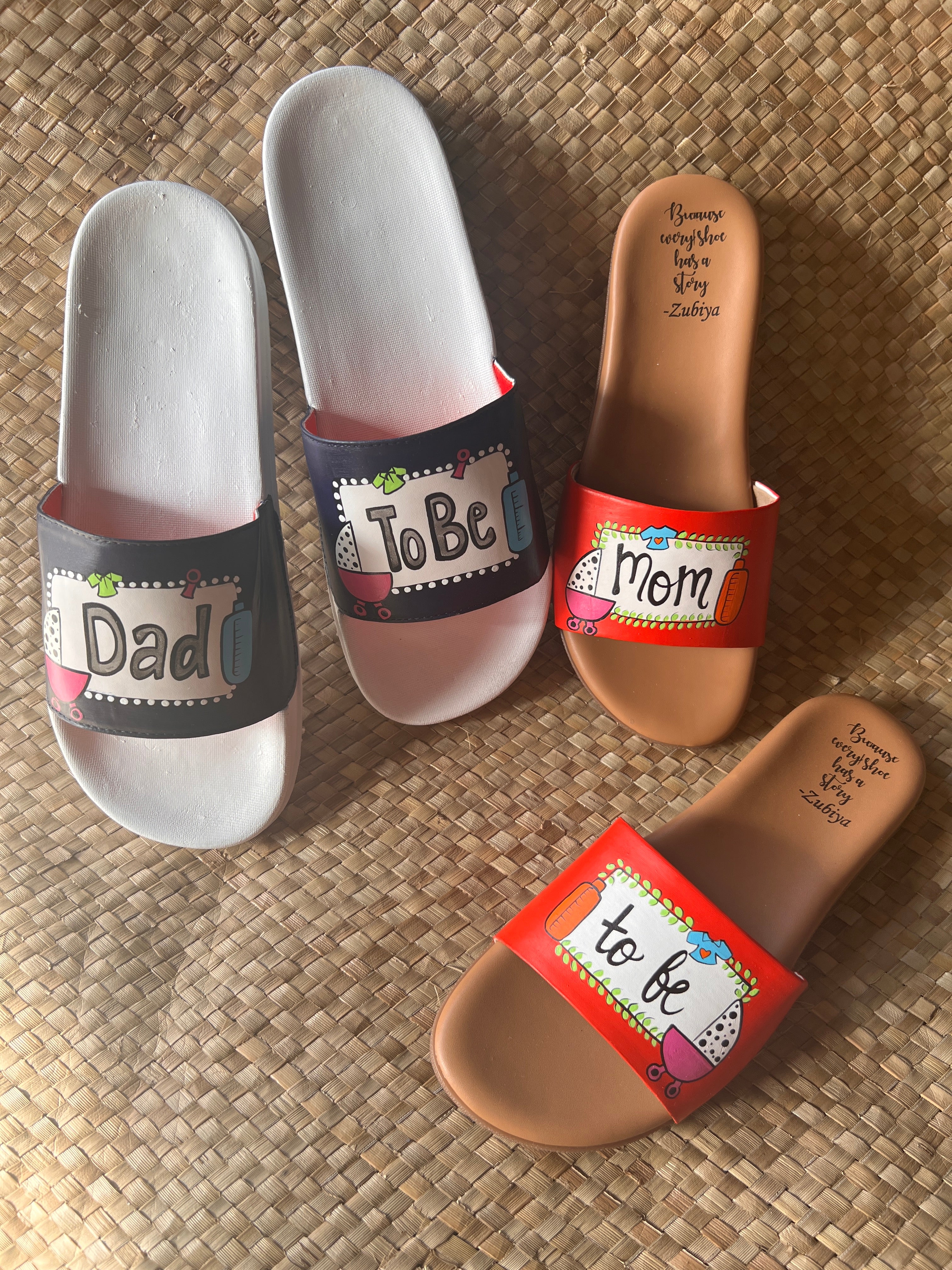 Mom to be - dad to be sliders combo