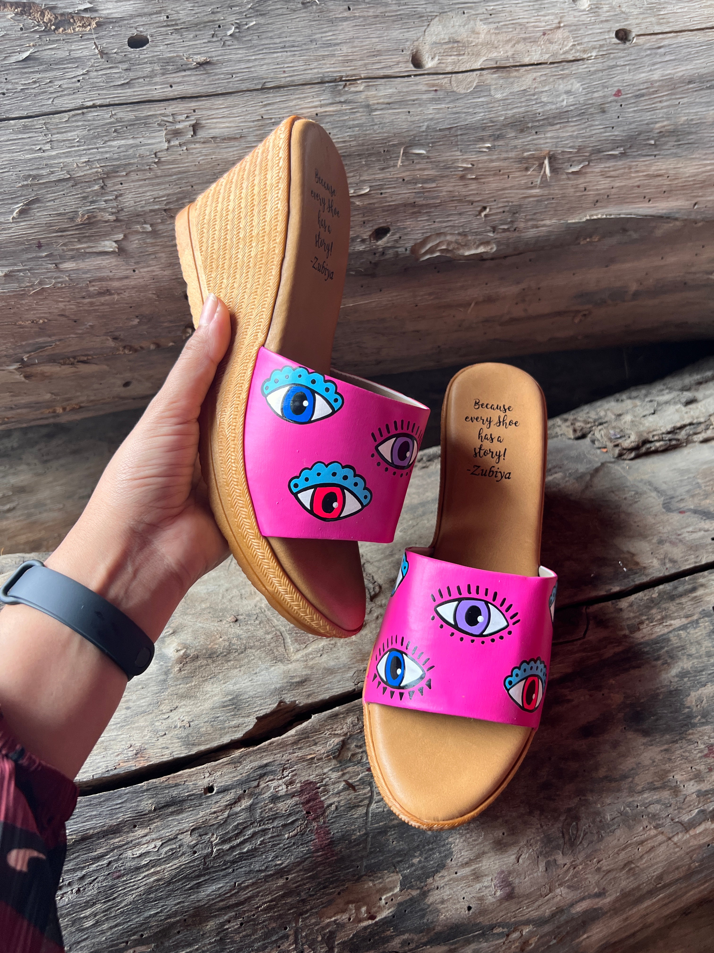 Evil Eye Wedges