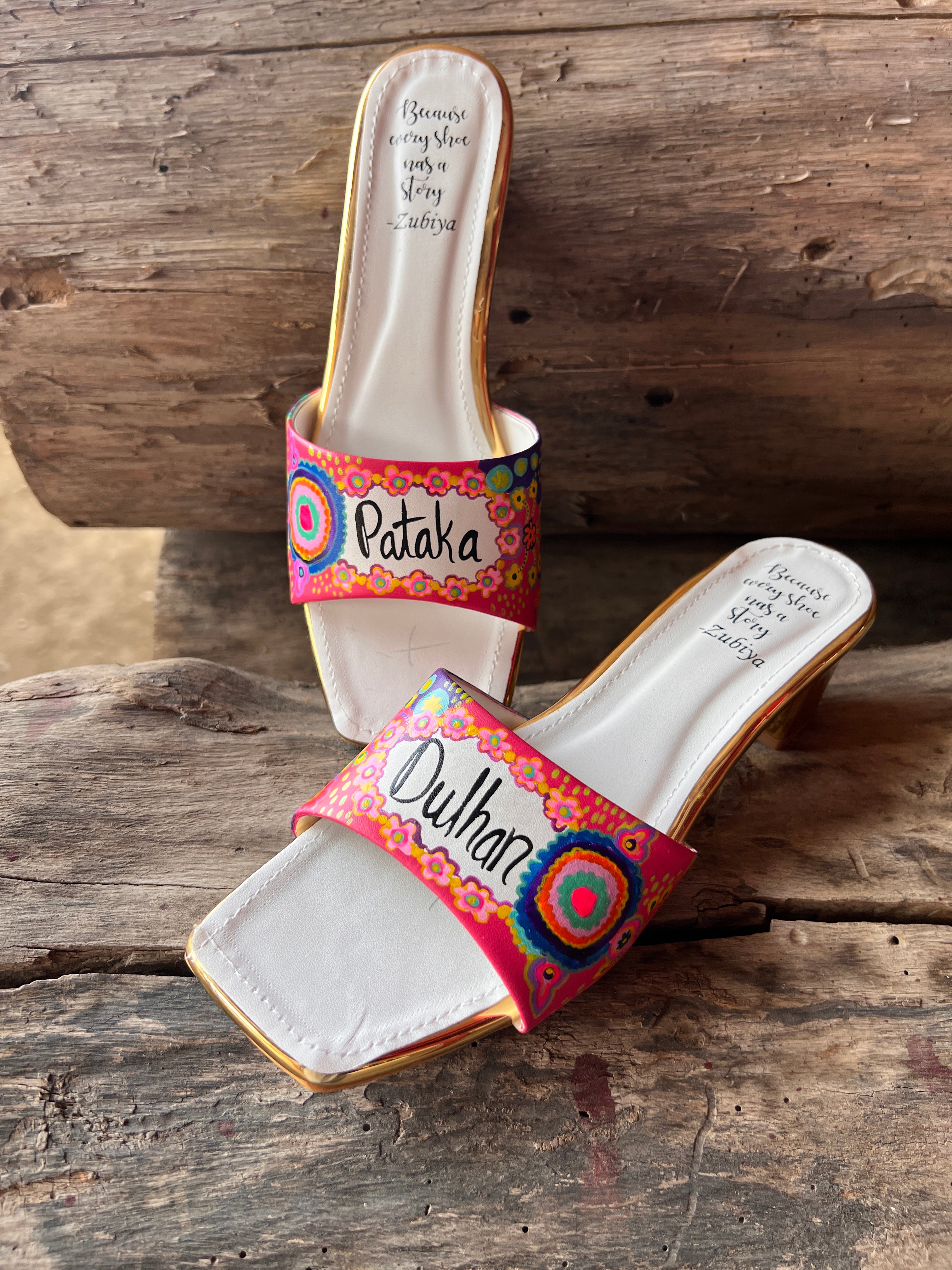 Pataka Dulhan- Multi Color Heels