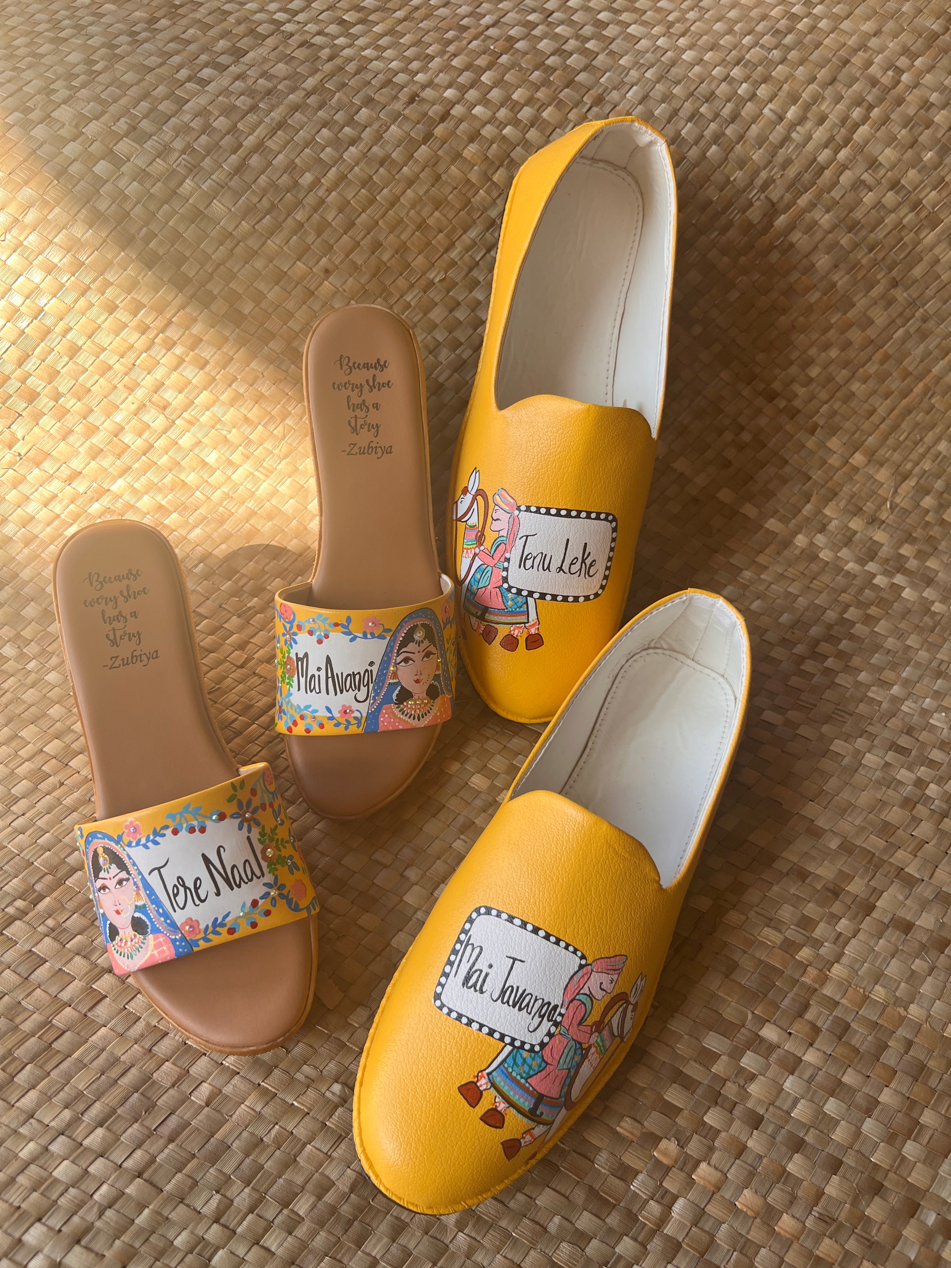 Mojris and wedges couple Combo