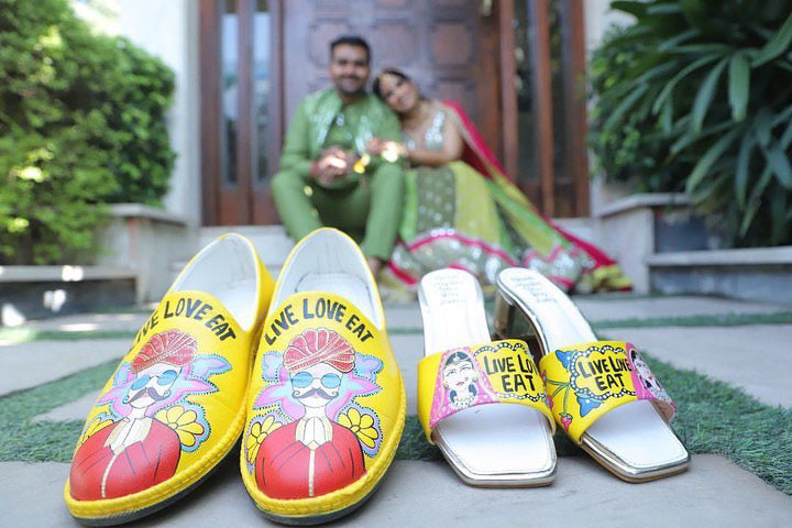 Mojri rajasthani couple combo