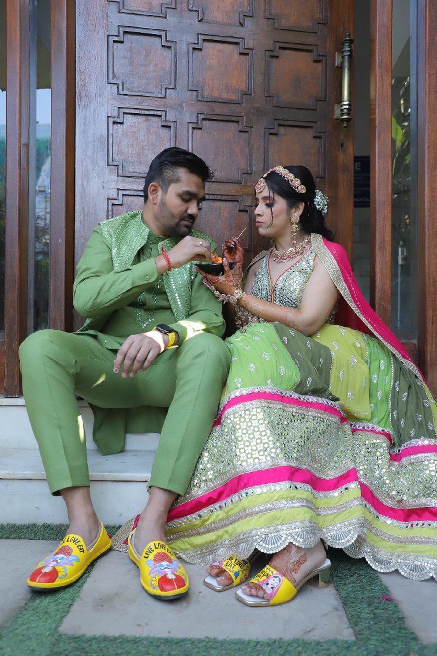 Mojri rajasthani couple combo