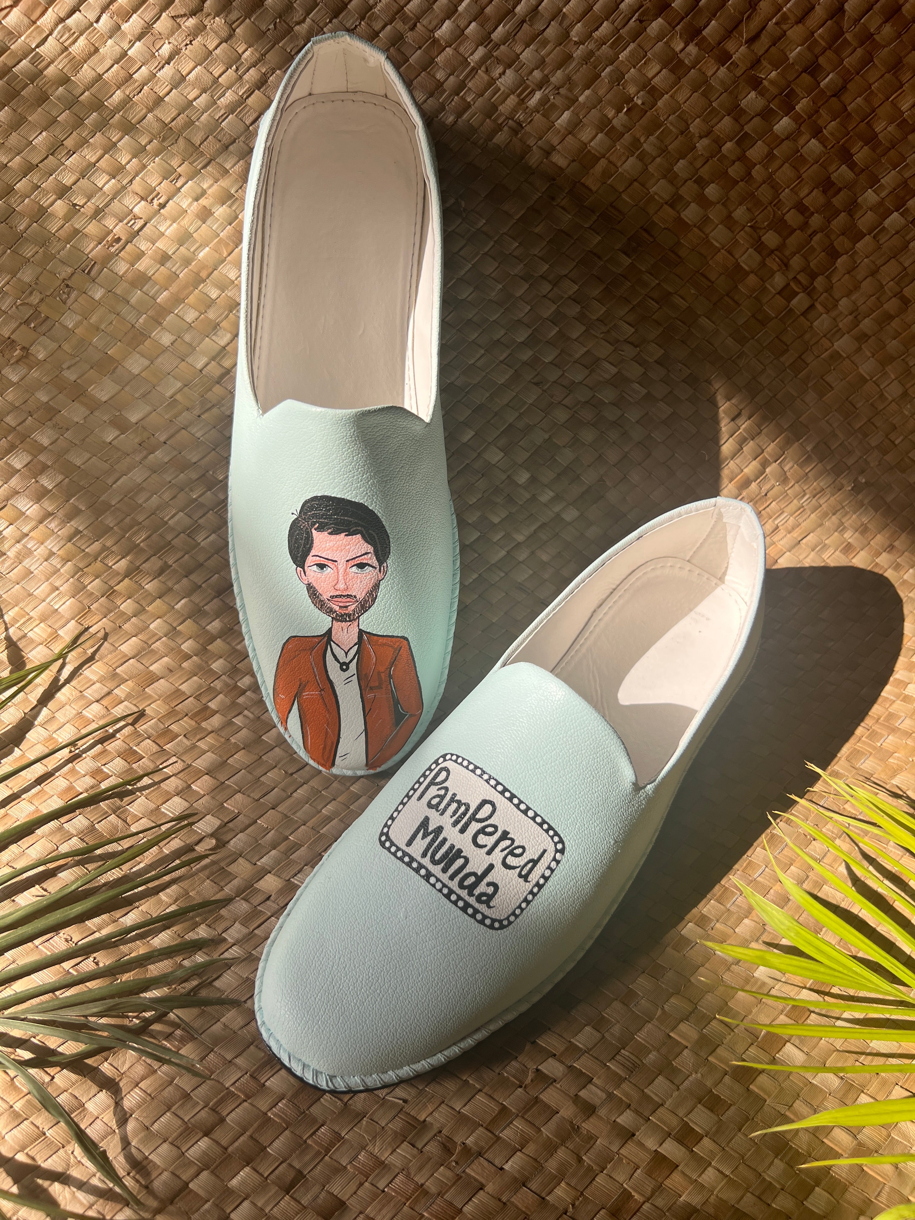 Powder blue cutesy couple combo