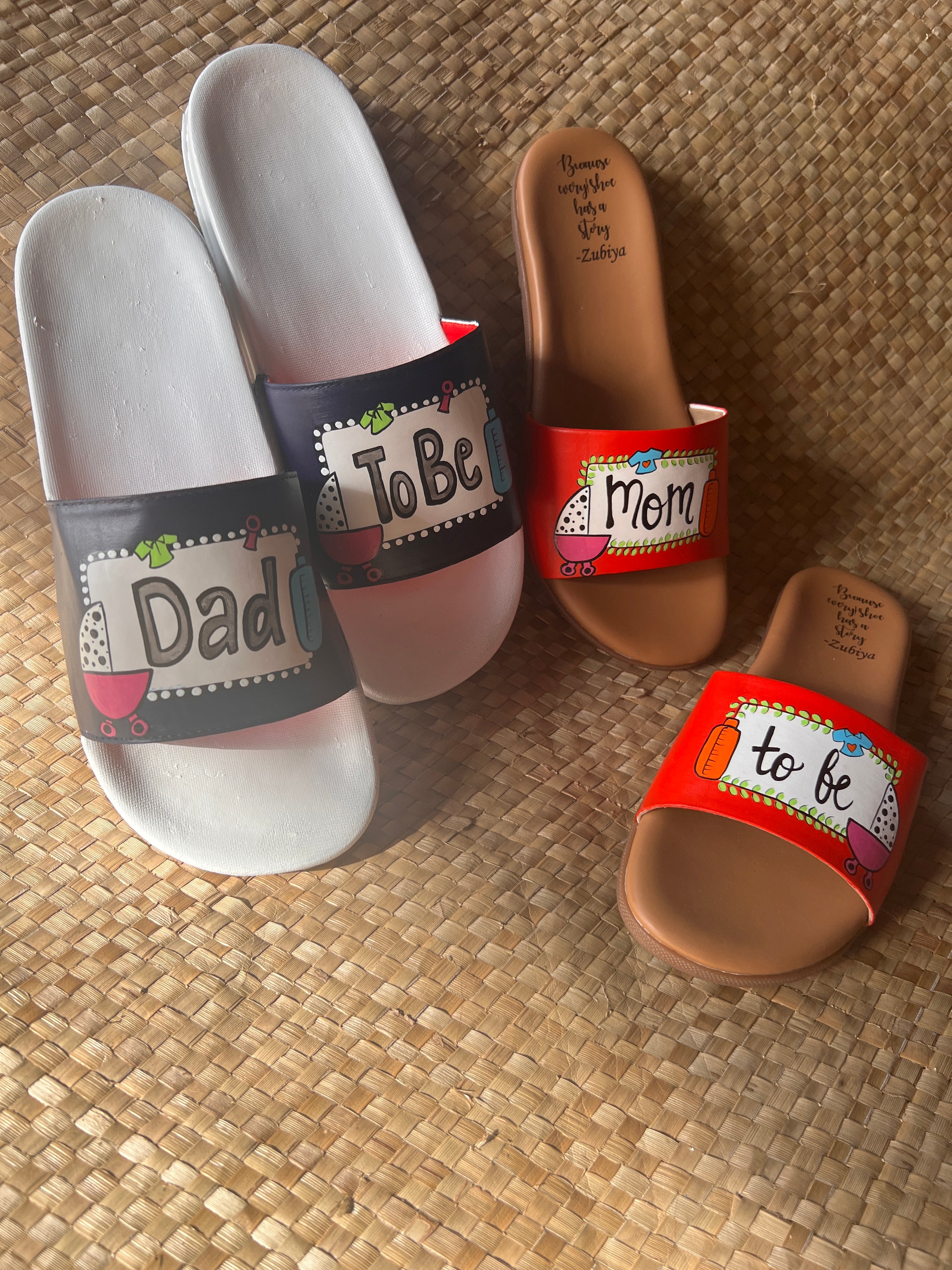 Mom to be - dad to be sliders combo