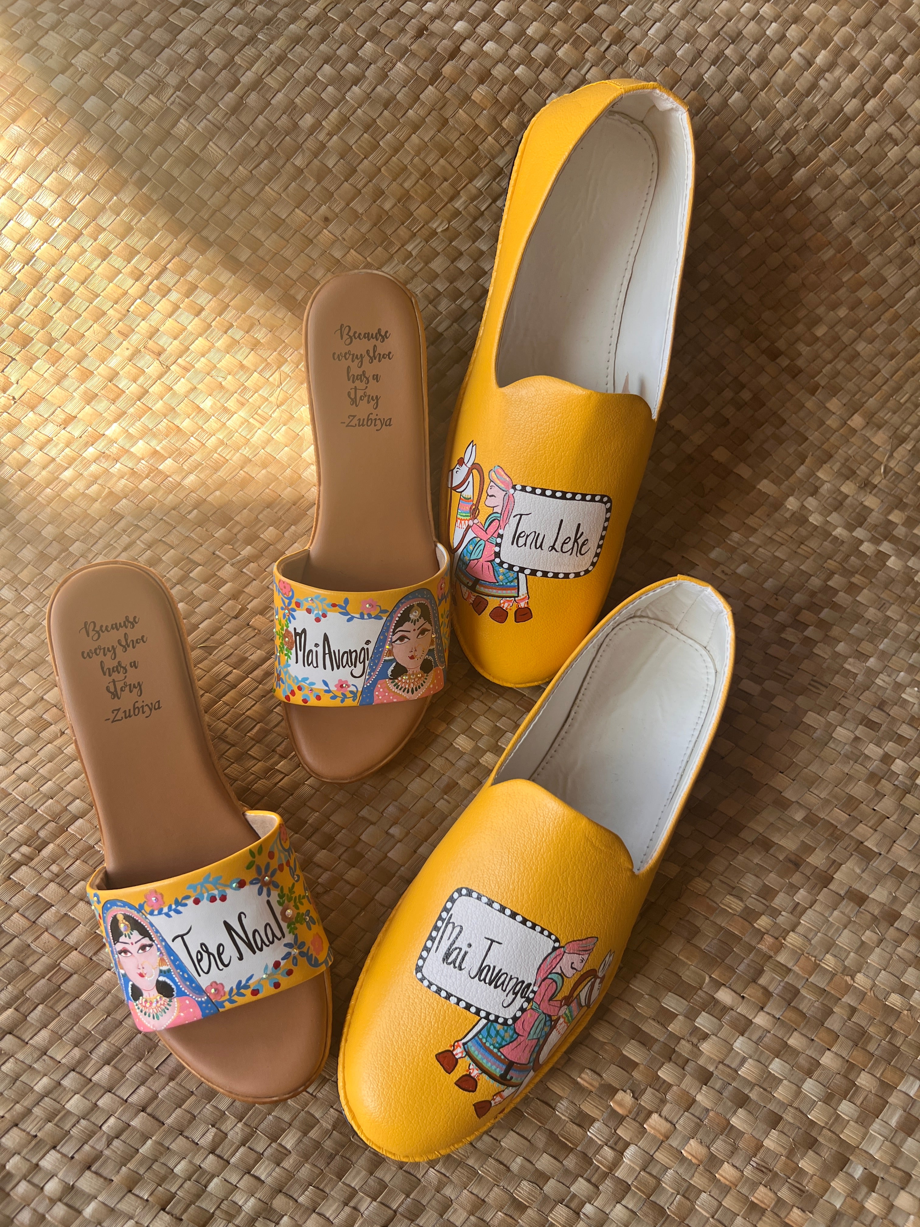 Mojris and wedges couple Combo