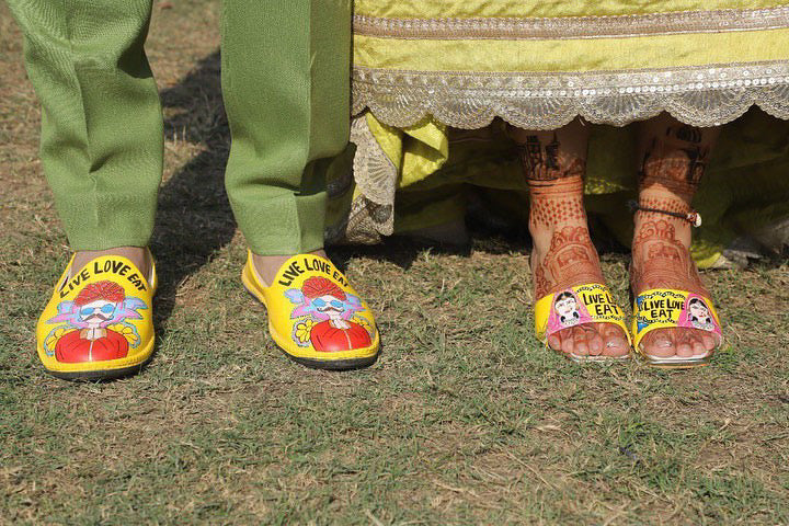 Mojri rajasthani couple combo