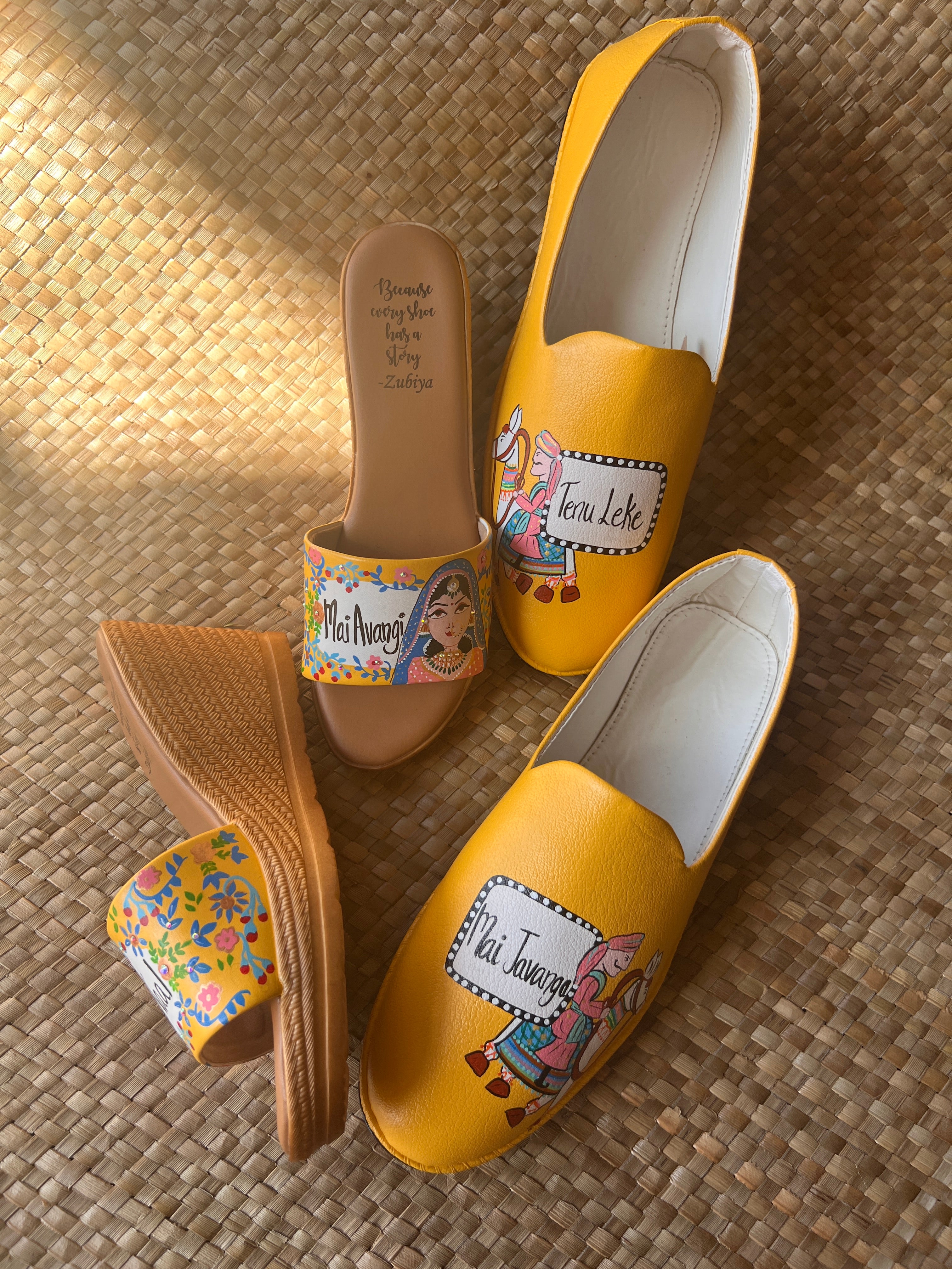 Mojris and wedges couple Combo