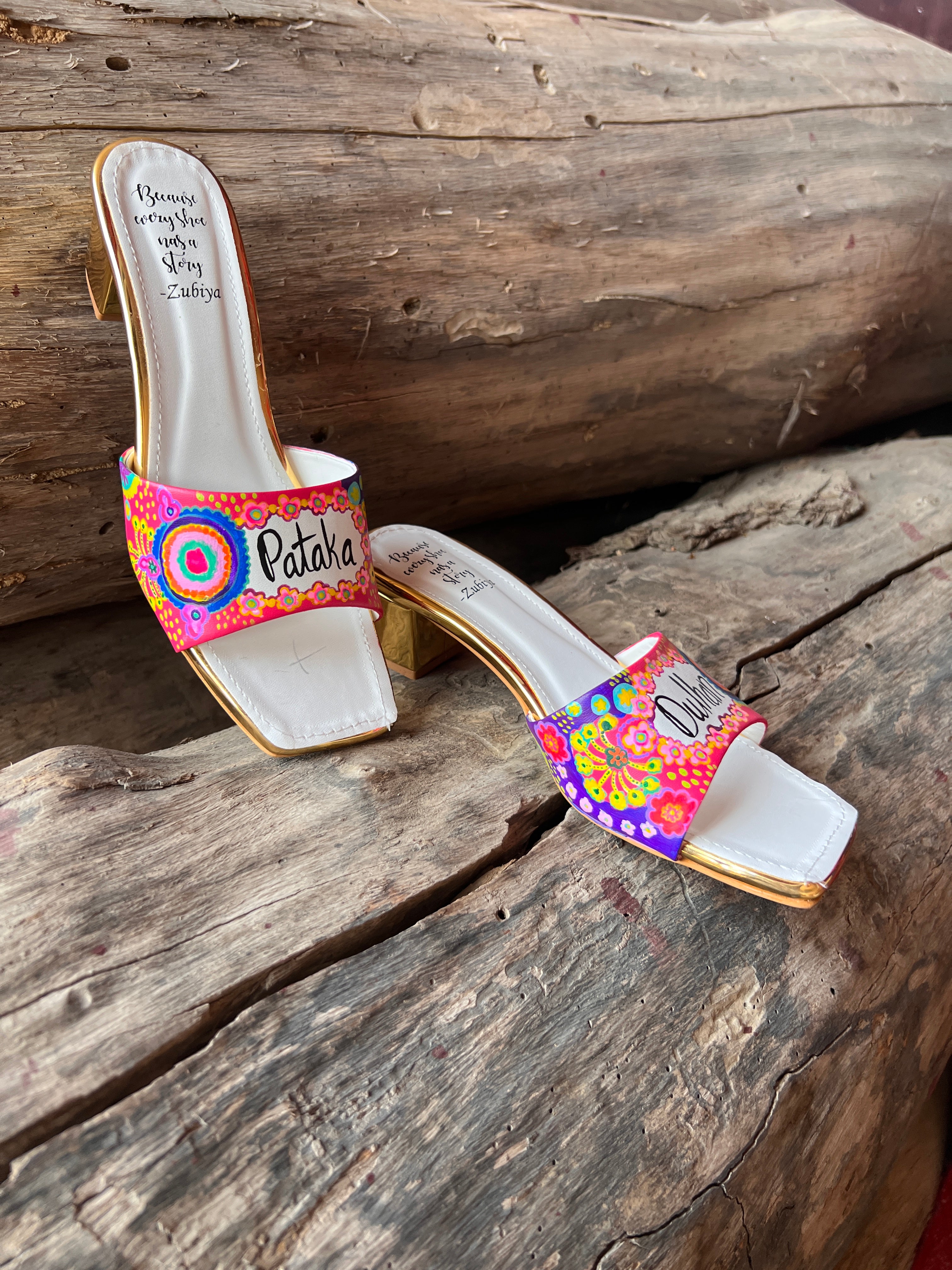 Pataka Dulhan- Multi Color Heels