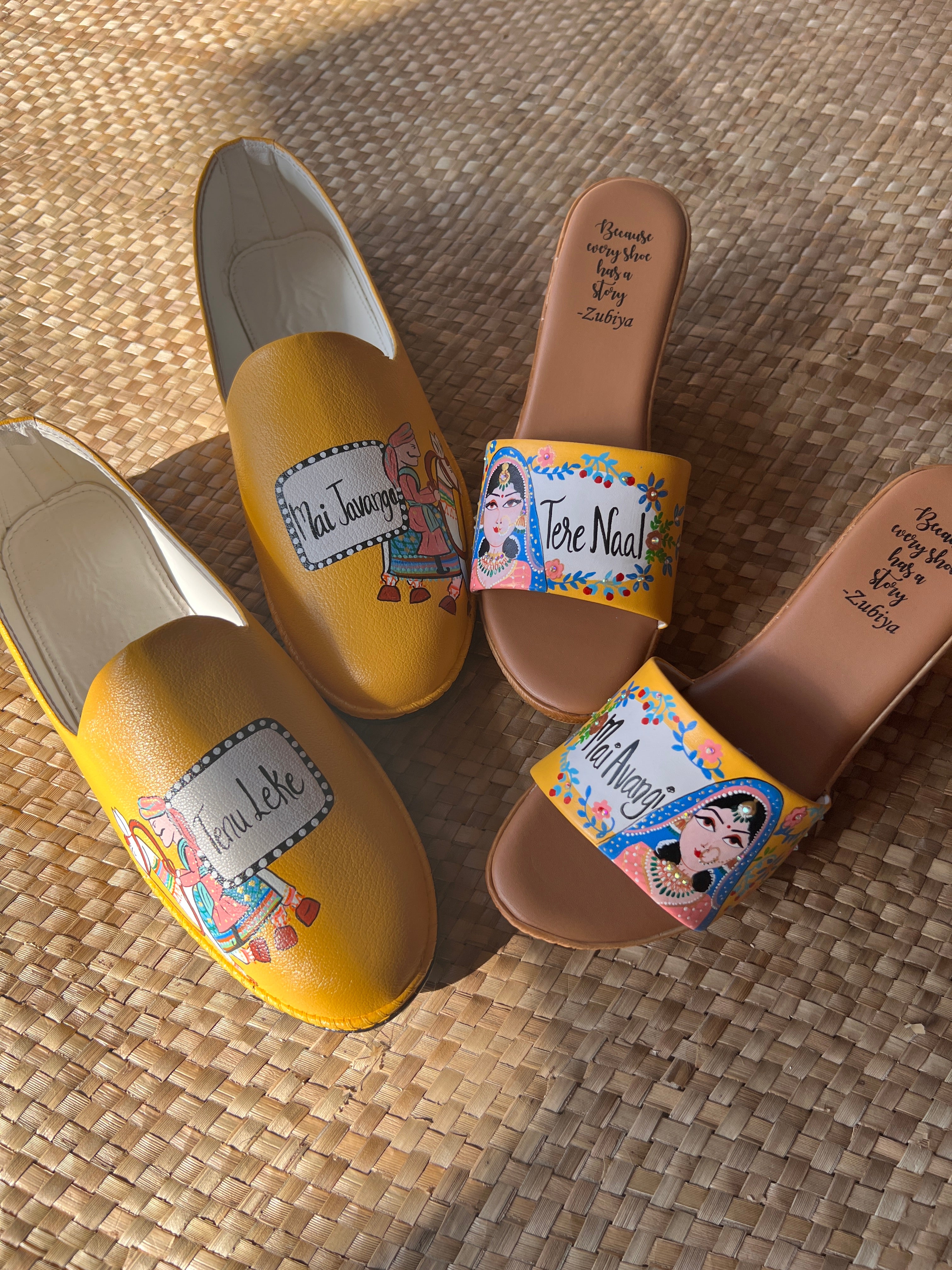 Mojris and wedges couple Combo