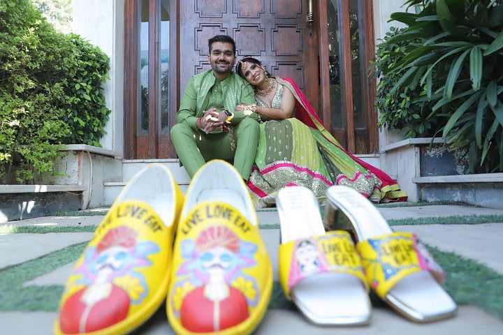 Mojri rajasthani couple combo