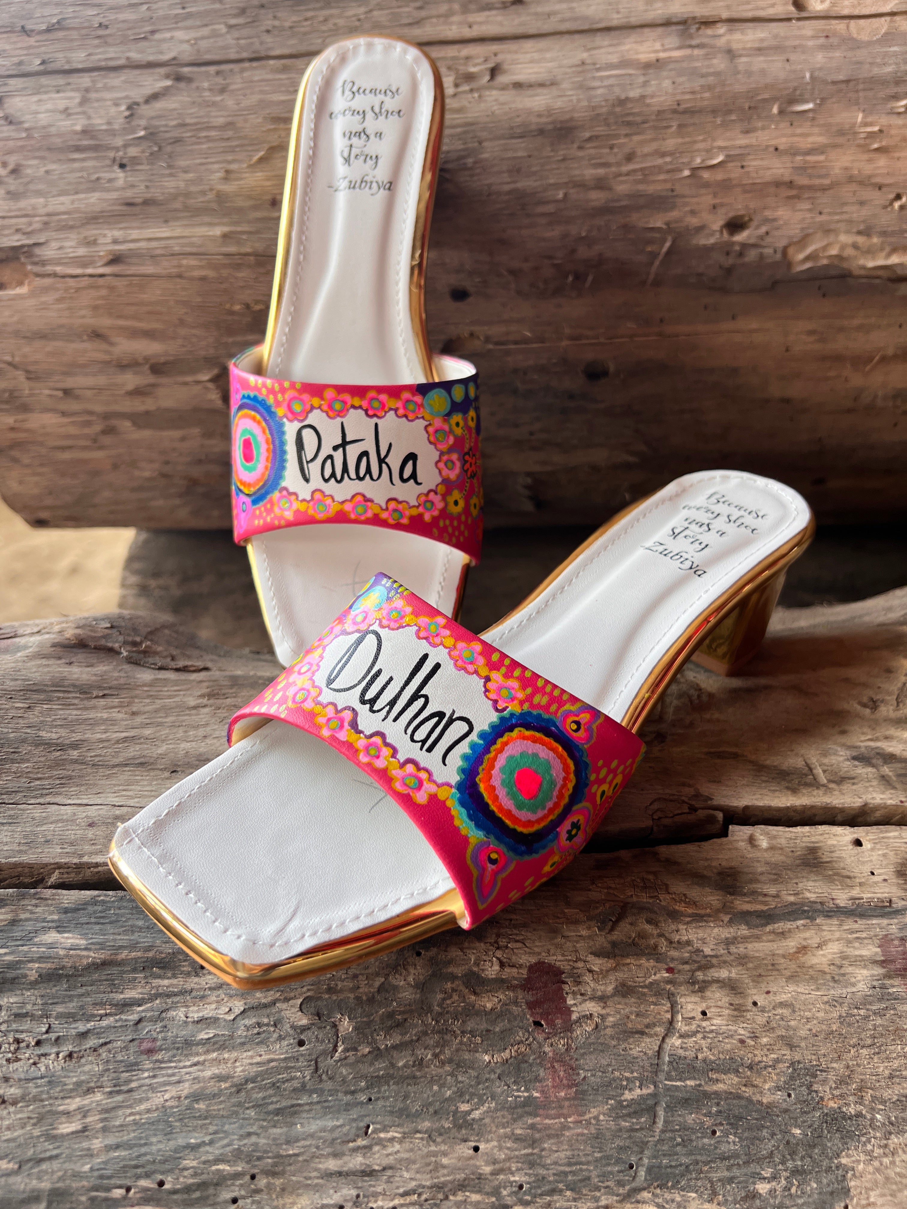 Pataka Dulhan- Multi Color Heels
