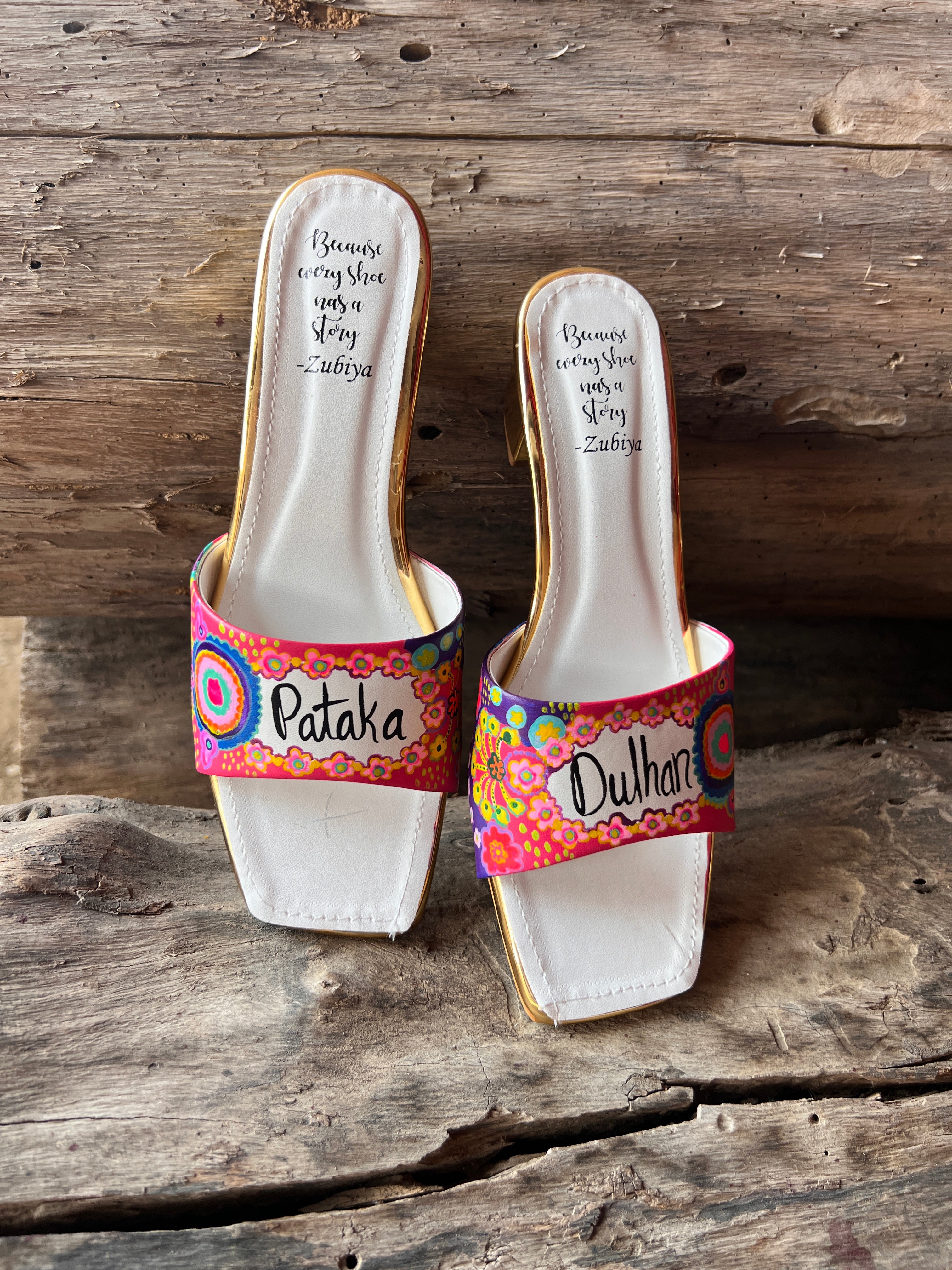 Pataka Dulhan- Multi Color Heels
