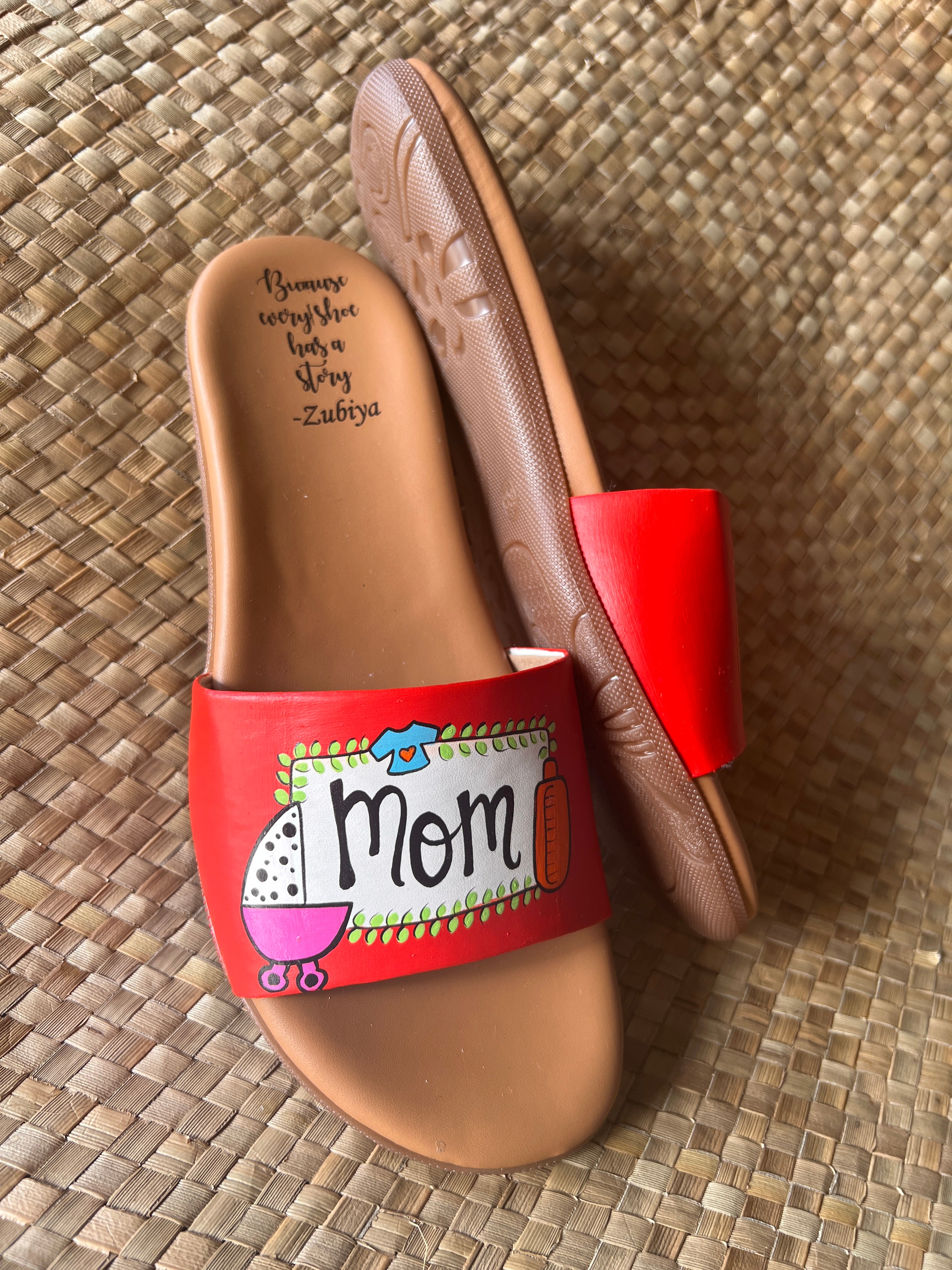 Mom To Be (Red) Slides