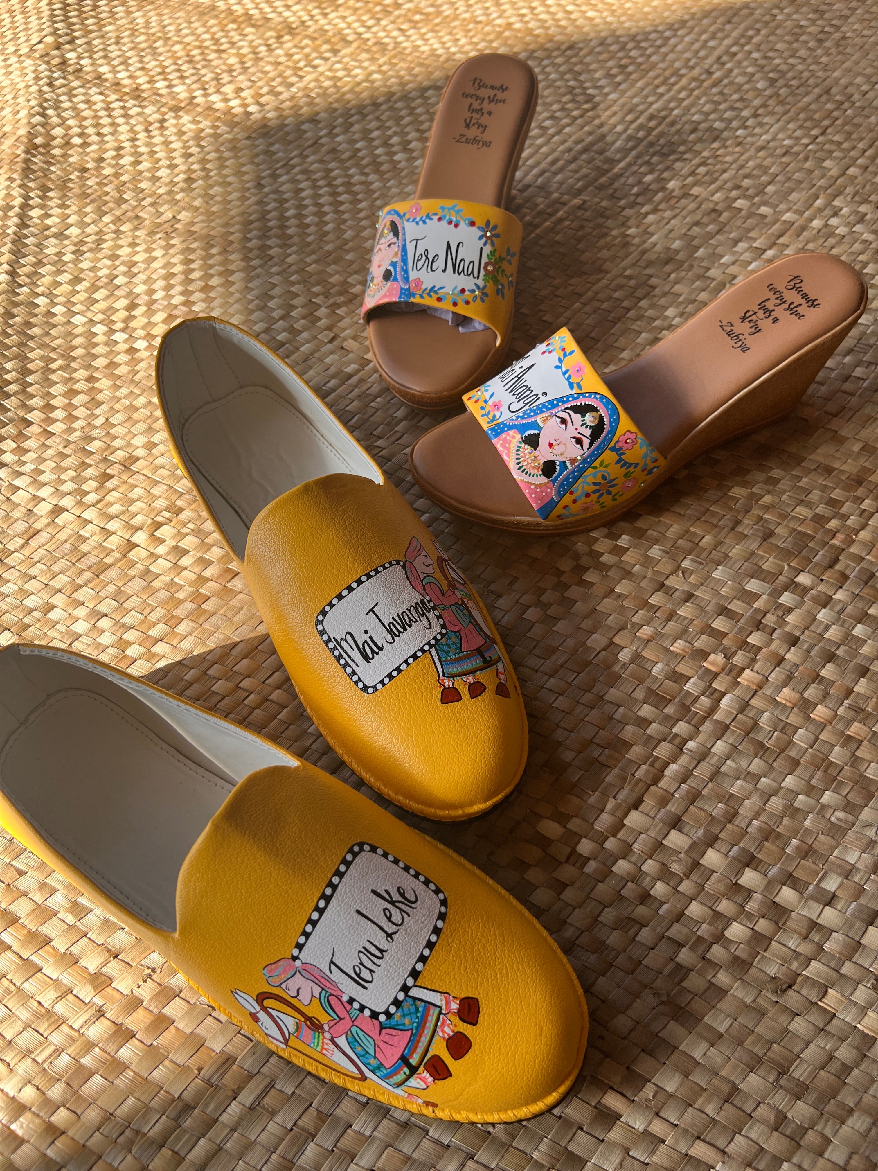 Mojris and wedges couple Combo