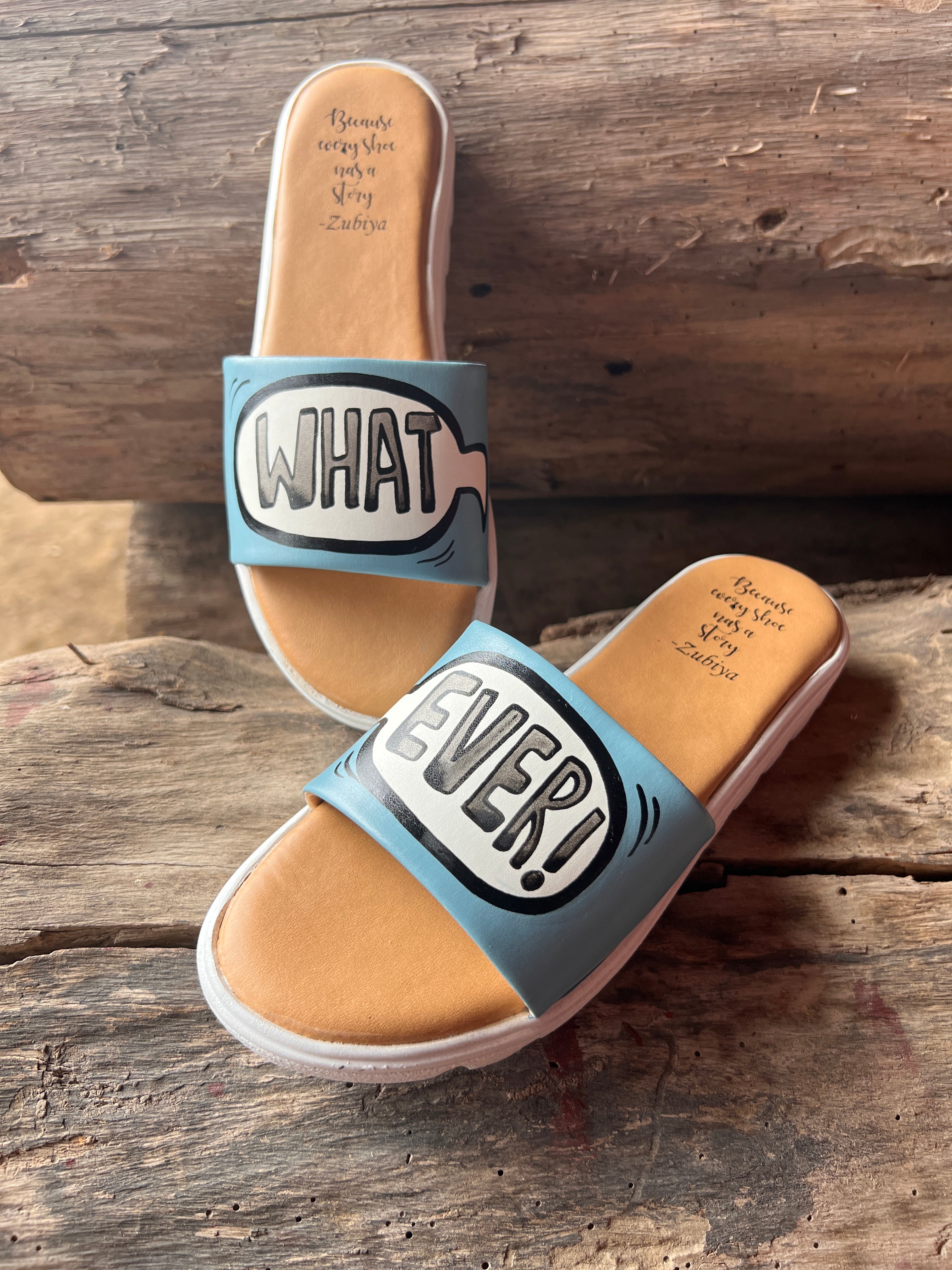 Whatever chalk blue slides