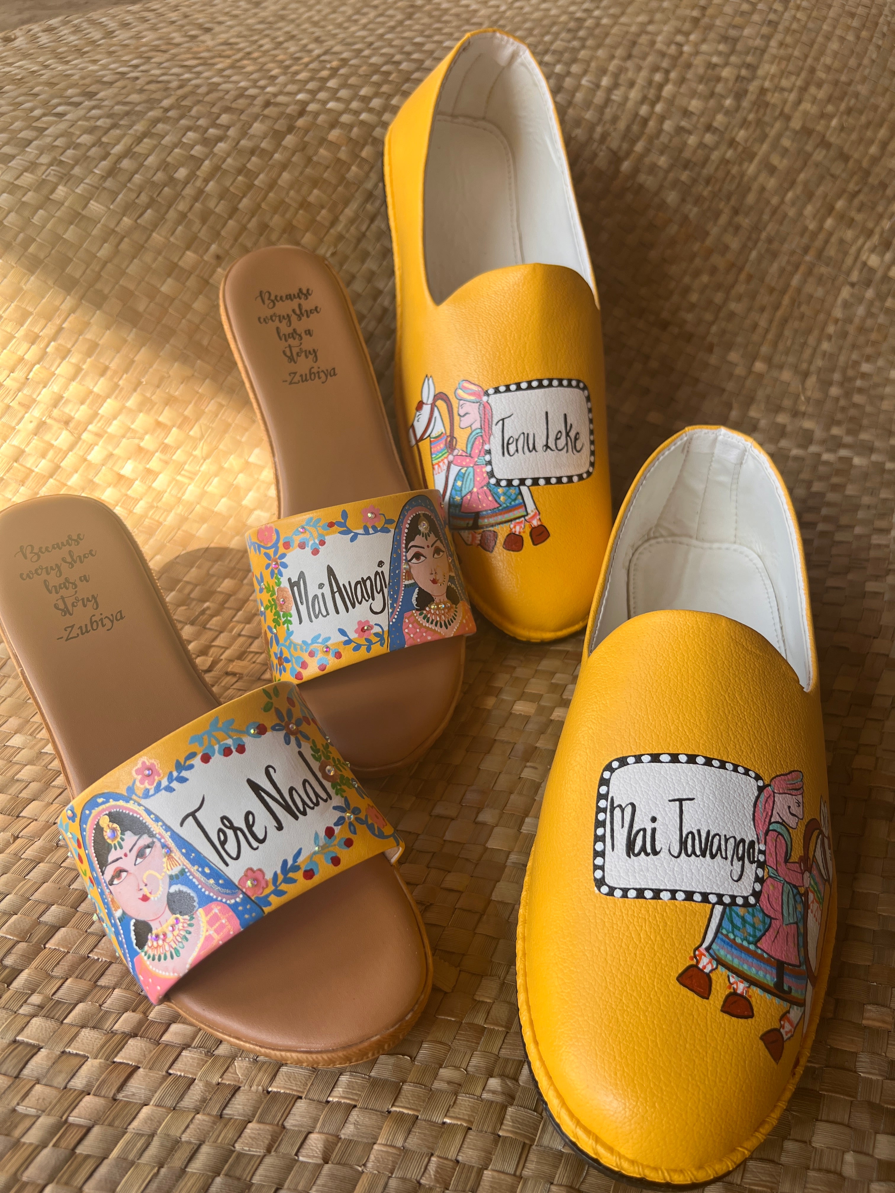 Mojris and wedges couple Combo