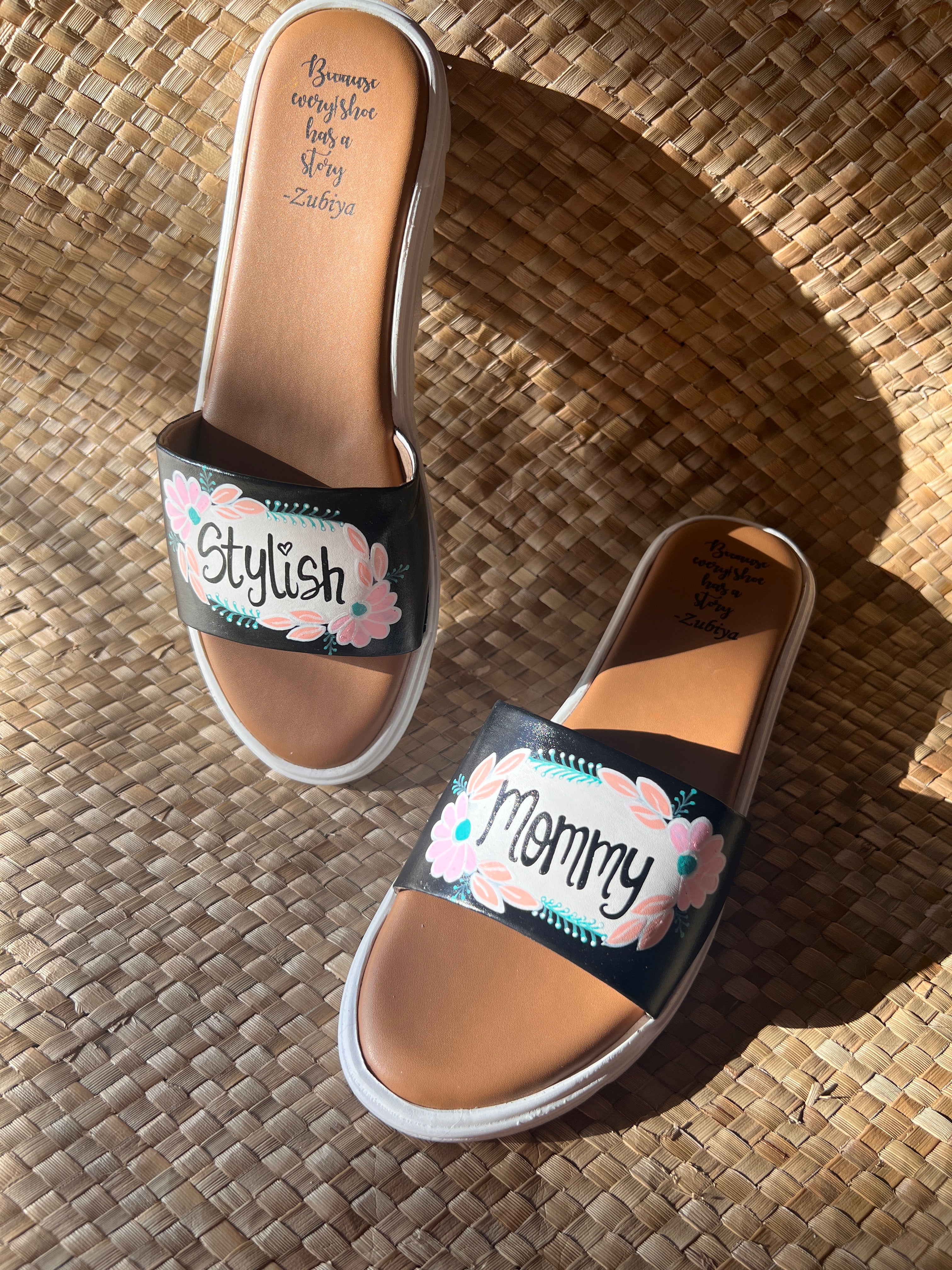 Stylish mommy slides
