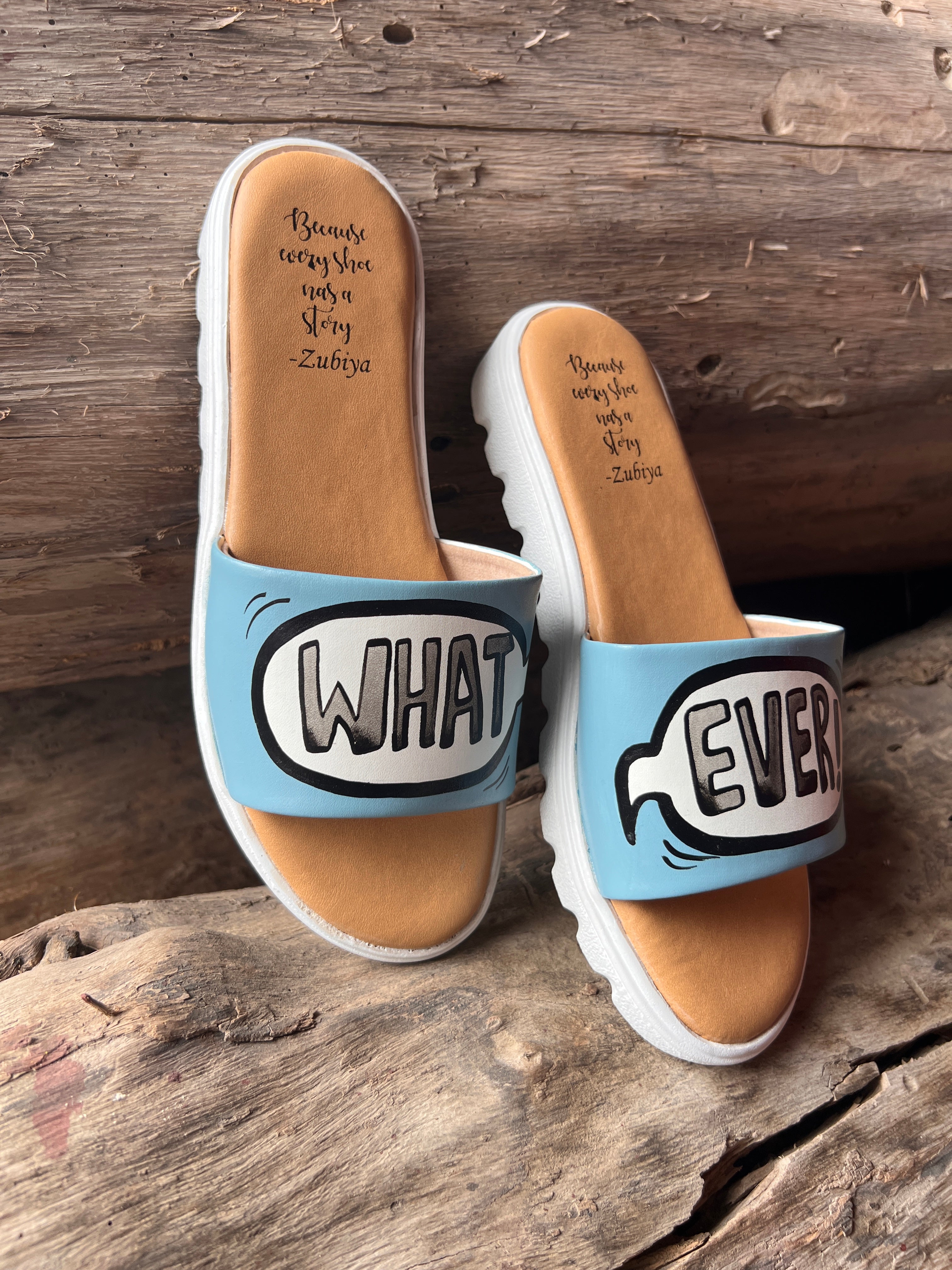 Whatever chalk blue slides