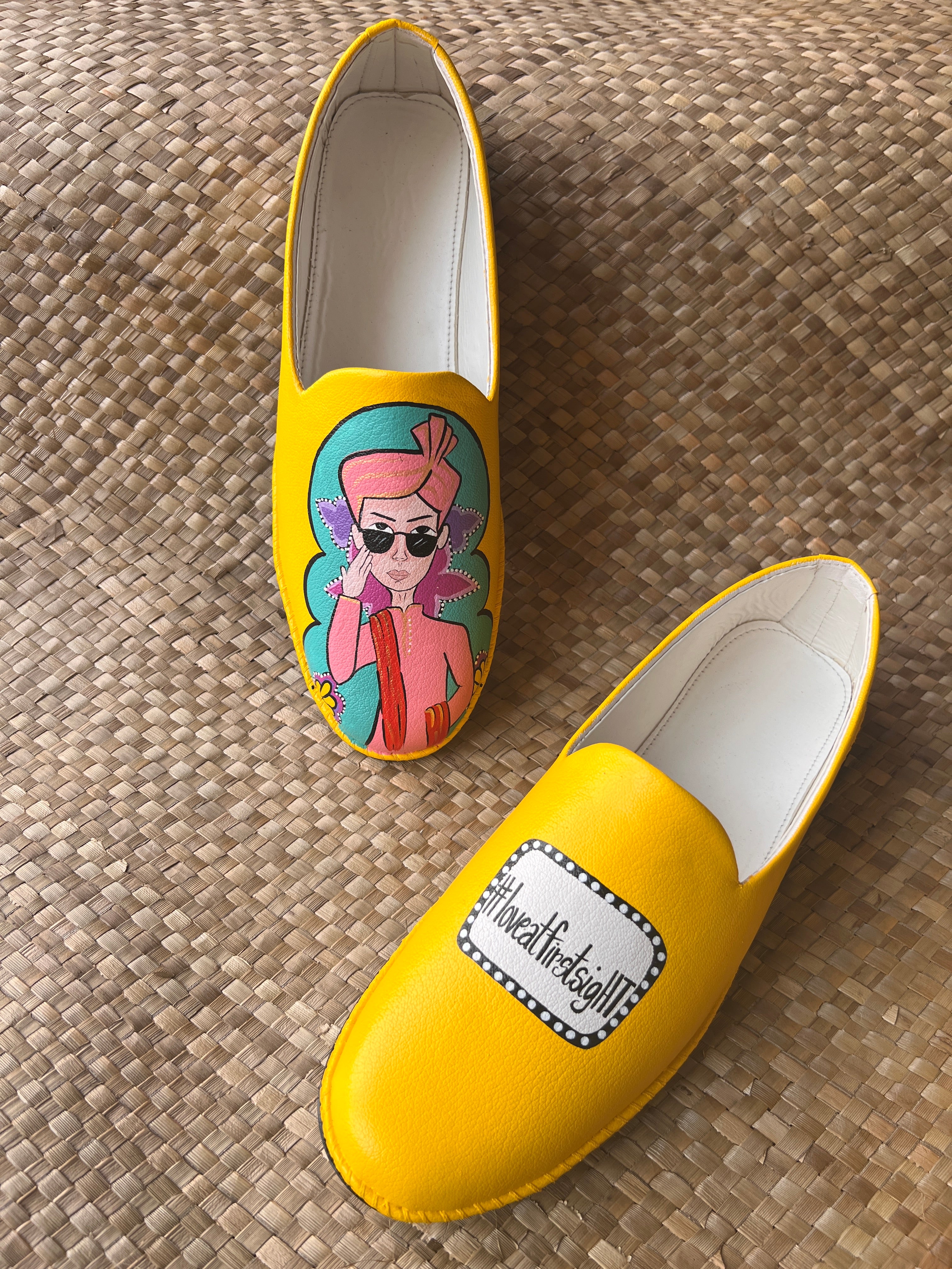 yellow swag dulha mojris