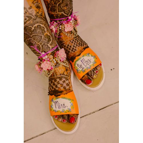 Miss To Mrs (Orange) Sliders