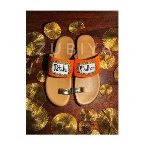 Pataka Dulhan Thumb Slides(Orange)