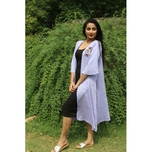 Lavander Patch Shrug
