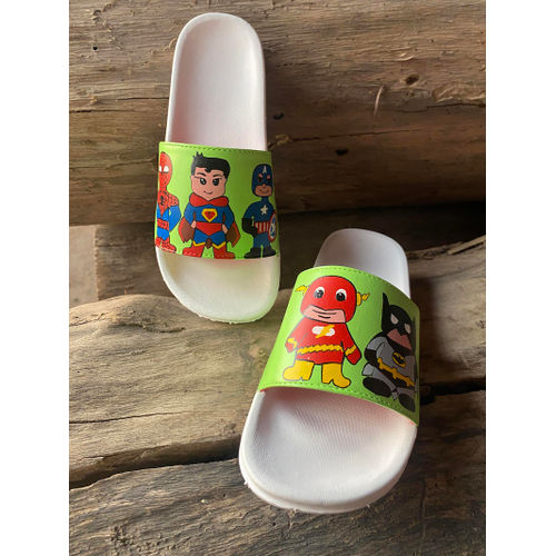 Neon Super Hero Slides